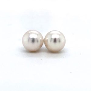 14k Yellow Gold 5.5-6mm Pearl Stud Earrings