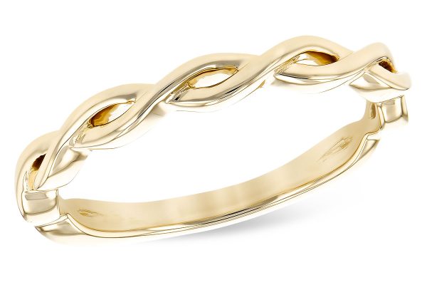 14k Yellow Gold Woven Band