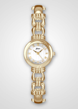 Betz Signature Series Watch Yellow Stainless Steel Link Bracelet