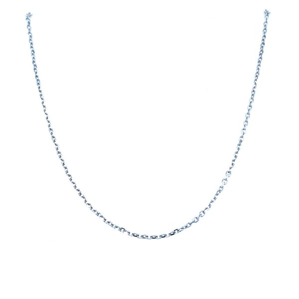 Sterling Silver 20 Inch Diamond Cut Cable Chain