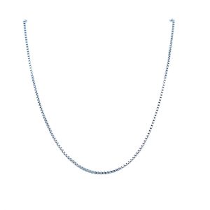 Sterling Silver 18 Inch Box Chain 1mm