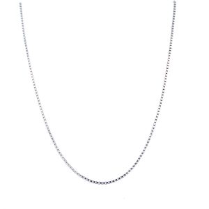Sterling Silver 20 Inch Box Chain 1mm