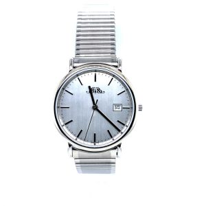 Betz Signature Series Watch Stainless Steel with Silver Dial