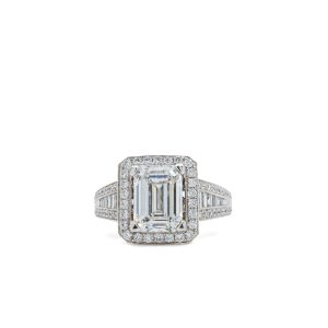 18k White Gold Lab Grown Diamond Engagement Ring