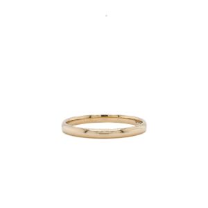 14k Yellow Gold 2mm Light Comfort Fit Polished Band