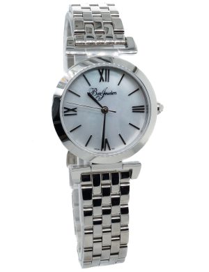 Betz Signature Series Watch Stainless Steel Mother of Pearl Dial