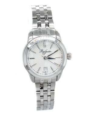 Betz Signature Series Watch Stainless Steel White Motif Dial