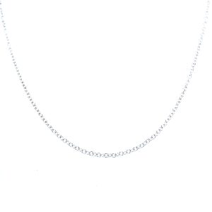 Sterling Silver 20 Inch Cable Chain