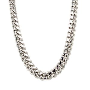 Sterling Silver 22 Inch Oval Curb Chain