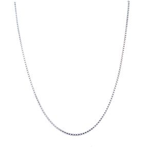Sterling Silver 16 Inch Box Chain 1mm
