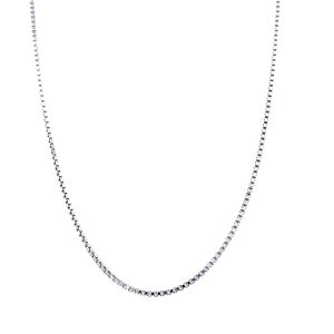 Sterling Silver 16 Inch Box Chain 1.1mm