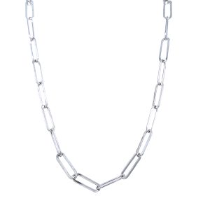 Sterling Silver 20 Inch Paperclip Chain 3.8mm