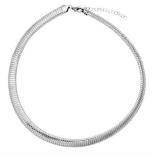 Sterling Silver 8mm Tubogas Necklace