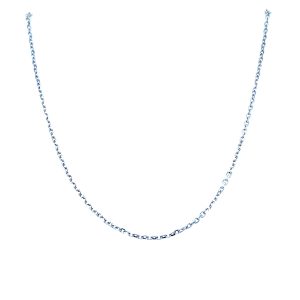 Sterling Silver 20 Inch Diamond Cut Cable Chain