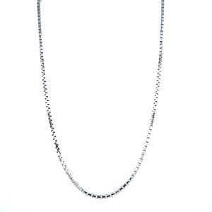 Sterling Silver 24 Inch 8-Sided Box Chain