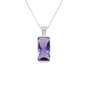 Sterling Silver Amethyst Pendant