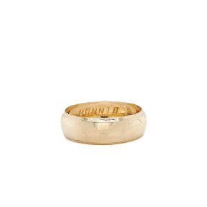 Estate Piece: 14k Yellow Gold 6mm Men's Band