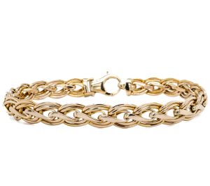 Estate Piece: 14k Woven Bracelet