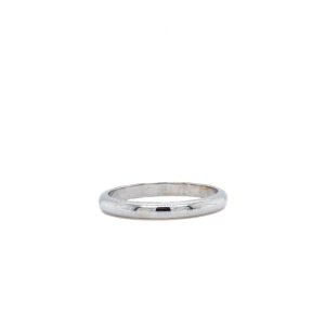 Estate Piece: 14k White Gold 2.35mm Band