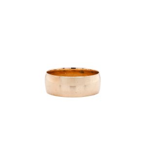 Estate Piece: 14k Yellow Gold 6.30mm Wide Band