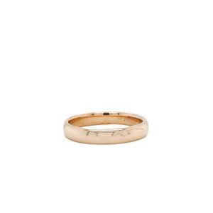 Estate Piece: 14k Yellow Gold 3.5mm Comfort Fit Band