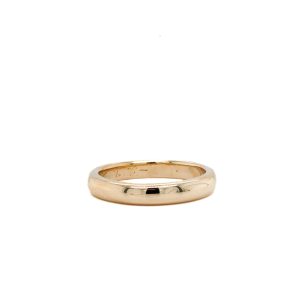 Estate Piece: 14k Yellow Gold 3.5mm Comfort Fit Band