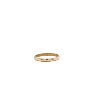Estate Piece: 10k Yellow Gold 1.70mm Baby Ring