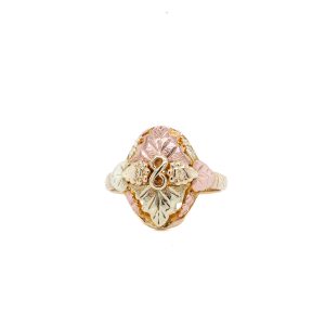 Estate Piece: 10k Black Hills Gold Leaf Ring