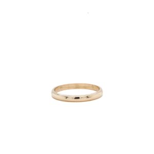 Estate Piece: 14k Yellow Gold 2.50mm Band