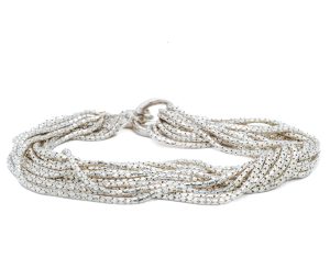 Estate Piece: Sterling Silver Multi-Strand Bracelet