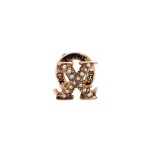 Estate Piece: 10k Yellow Gold Chi Omega Pin