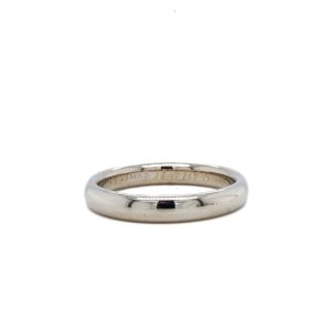 Estate Piece: 14k White Gold 4mm Band