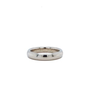 Estate Piece: 14k White Gold 3.85mm Band