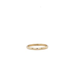 Estate Piece: 10k Yellow Gold 1.50mm Baby Ring